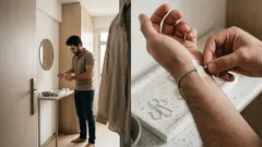 Bracelet clasp giving you trouble? Two quick one-handed fixes with a paper clip or masking tape