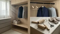 An Unusual Wardrobe Hack: Why a Toilet Paper Roll Can Make Hangers Kinder to Knits