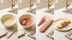 Vegan Strawberry Butter Cookie Sandwiches—A Cute Valentine Treat Without the Oven